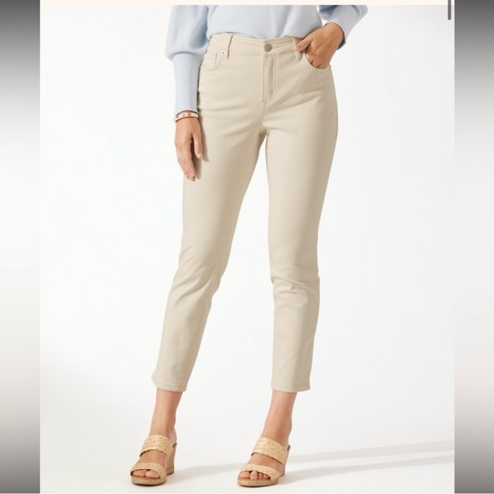 Tommy Bahama Light Beige Cropped Pants